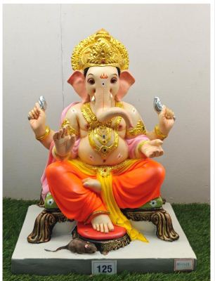 Red Mati Ganesha 4